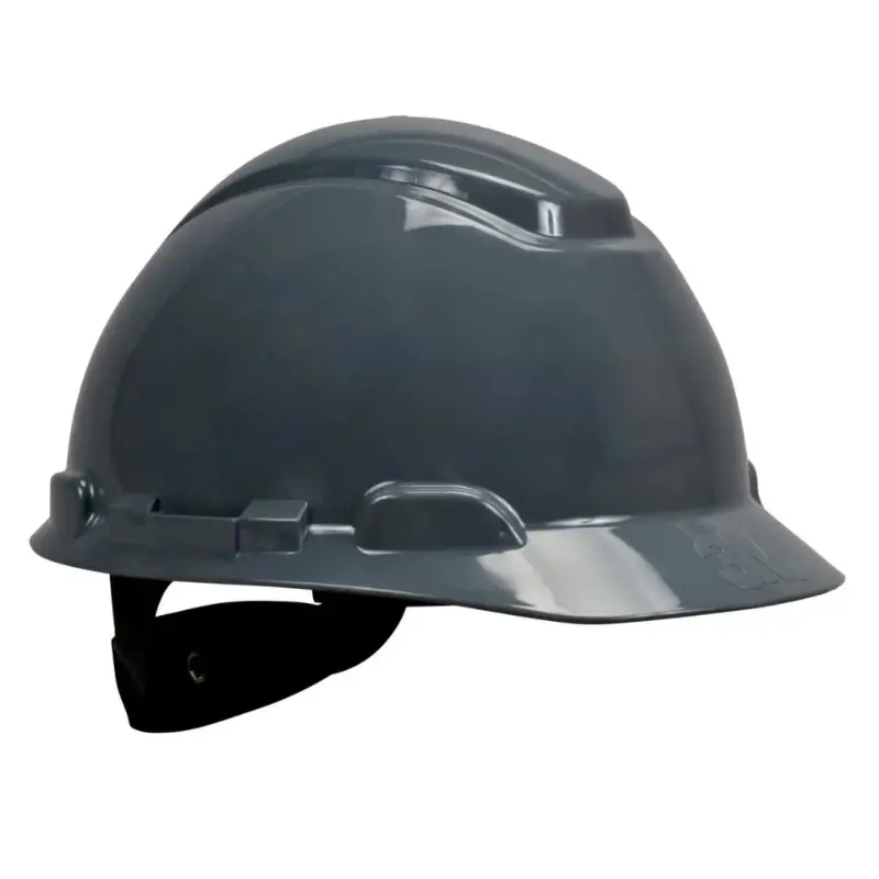 3M™ Hard Hat, 4-Point Ratchet Suspension, Grey