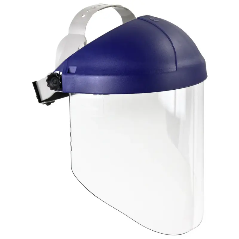 3M Ratchet Headgear with Clear Propionate Face Shield