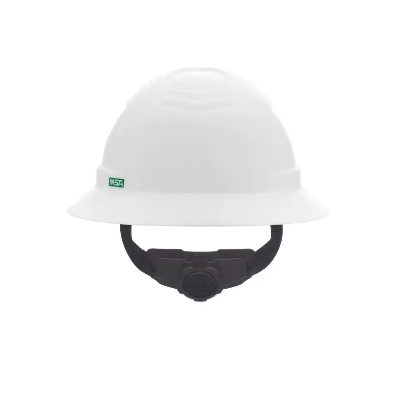 MSA V-Gard C1 Full Brim Cooling Non-Vented Hard Hat-White