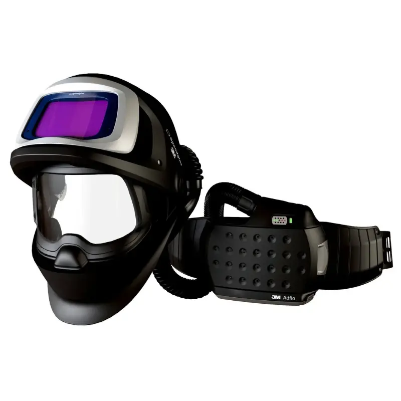 Speedglas Welding Helmet filter and Adflo Powered Air Respirator