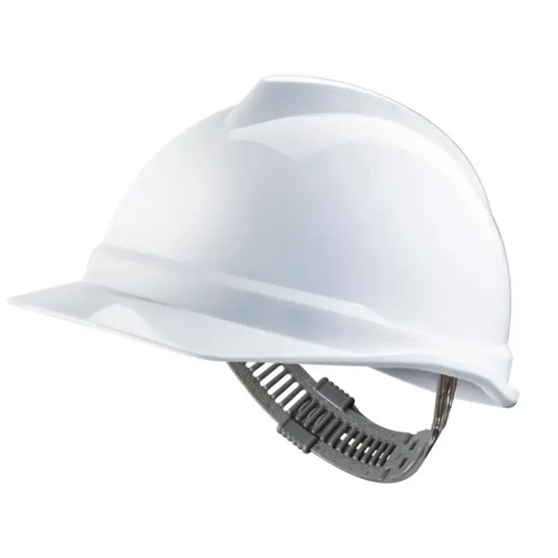 V-Gard Polyethylene Cap Style Hard Hat MSA Safety Helmet