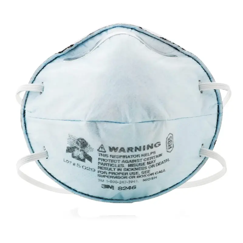 3M Particulate Respirator R95 Mask with Nuisance Level Acid Gas Relief