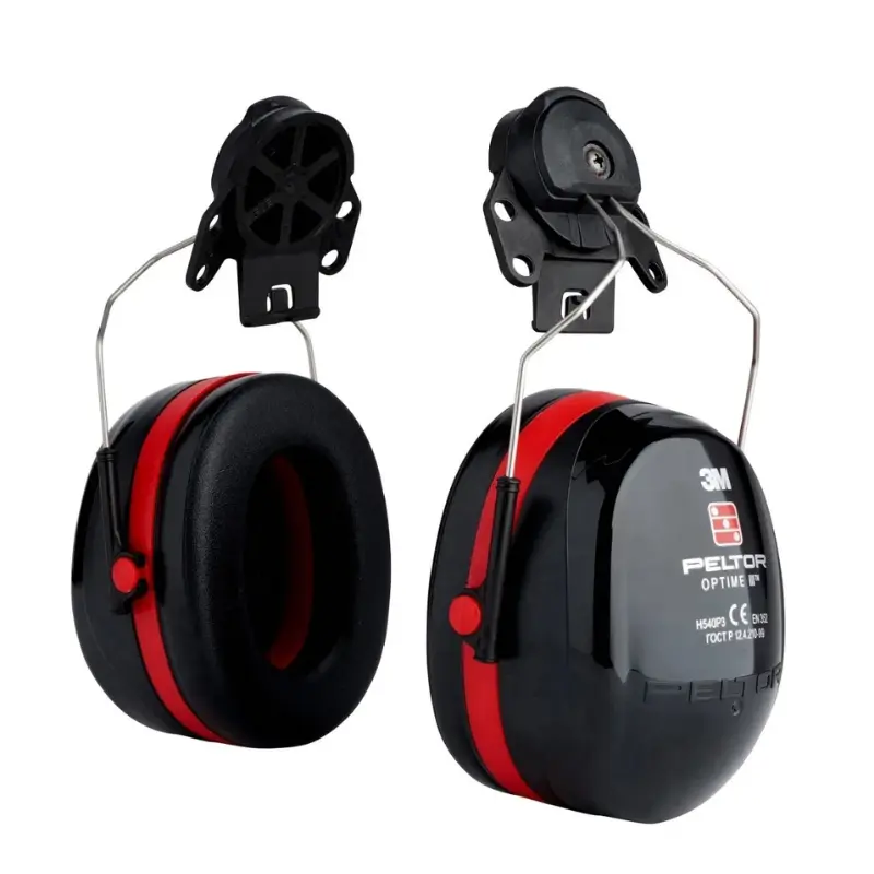 3M Peltor Optime III Earmuffs with Helmet Mounted