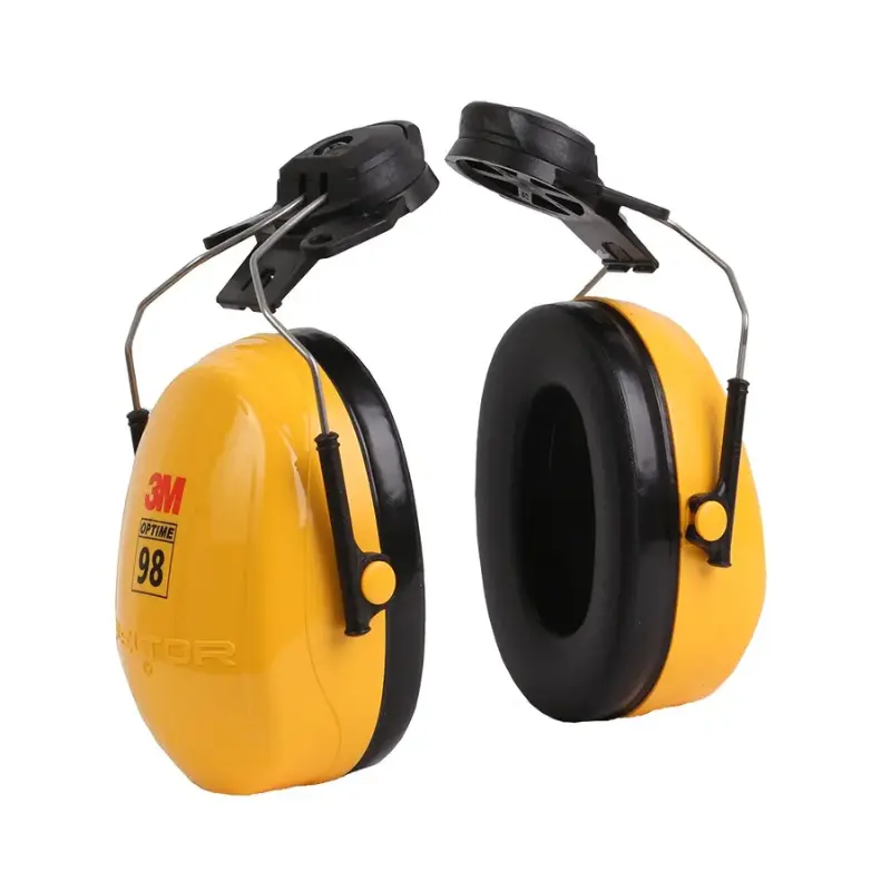 3M Peltor Optime Cap-Mount Earmuffs with Hearing Conservation