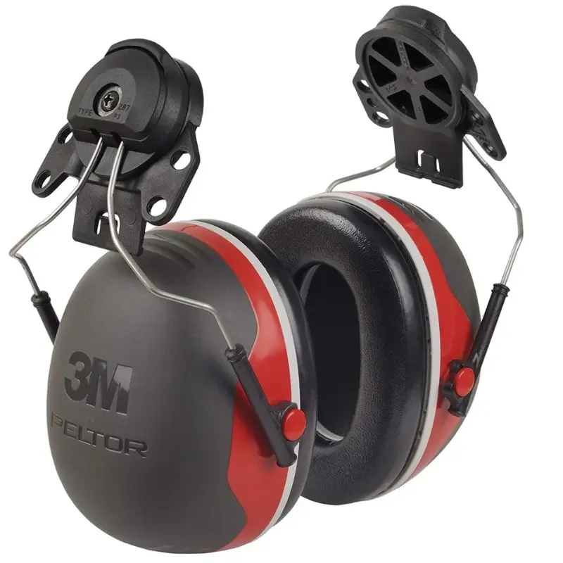 3M Peltor X3 Earmuffs Hard Hat