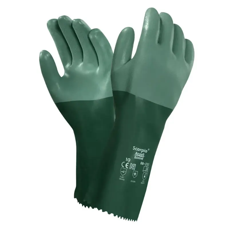 Ansell AlphaTec liquid-Proof Industrial Gloves