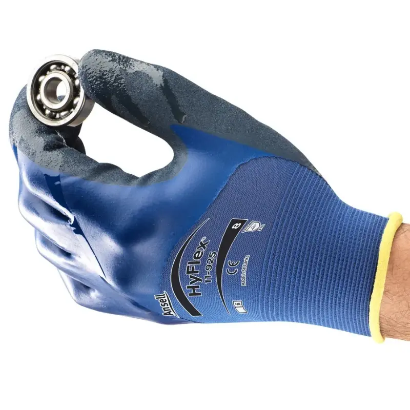 Ansell HyFlex Double Nitrile-Coated Oil Gloves