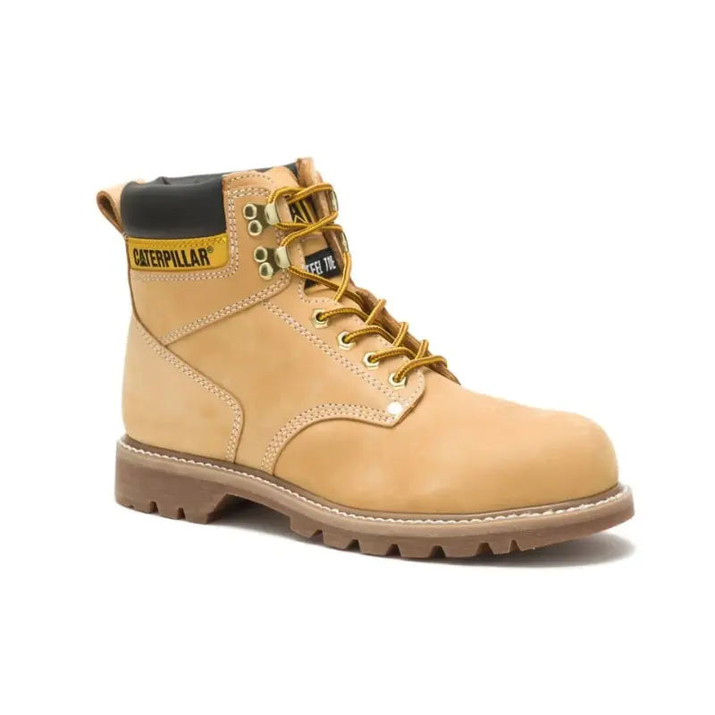 CAT Second Shift Steel Toe Work Boot