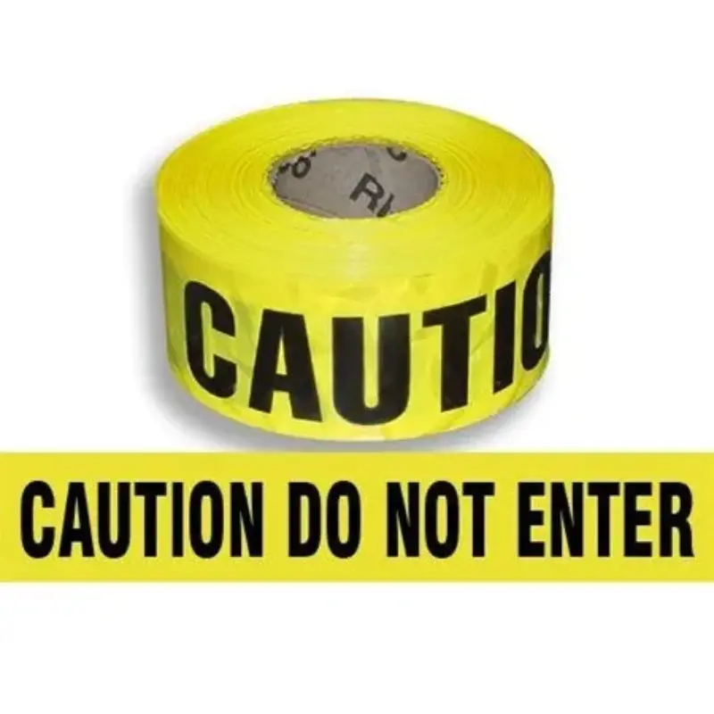 Caution Do Not Enter Barricade Warning Tape