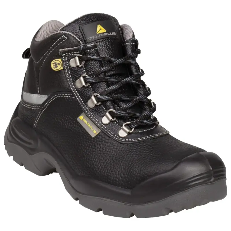 Delta Plus Sault 2 S3 ESD Black Wide Fitting Safety Boots