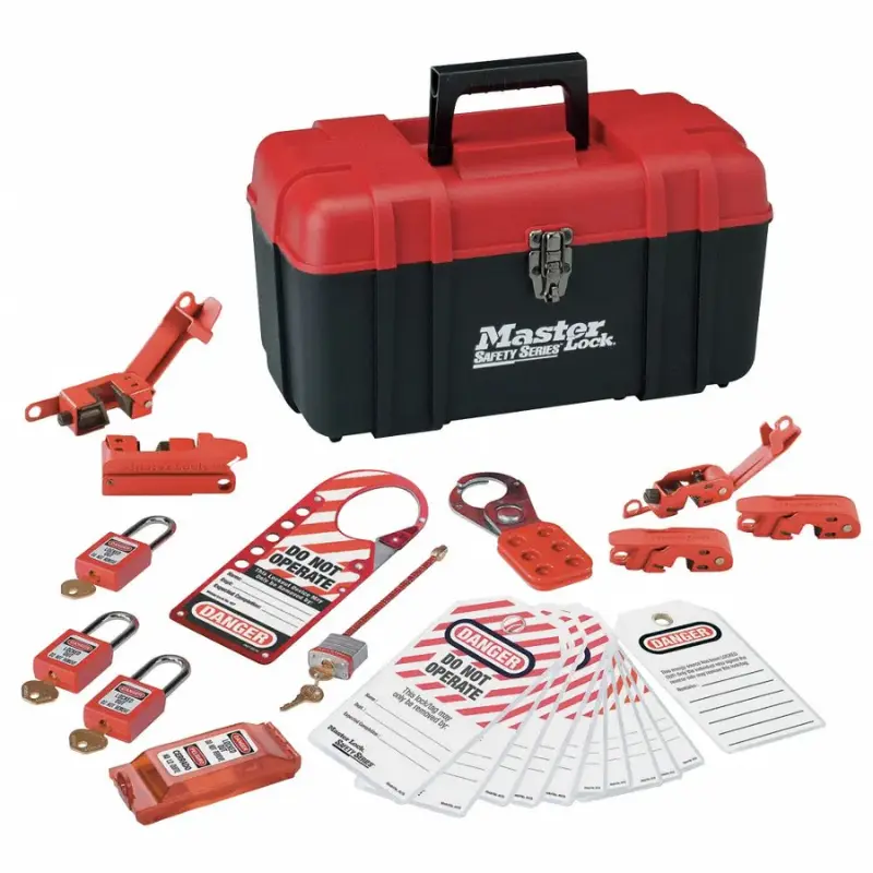 Master Lock Portable Electrical Lockout Tool Box