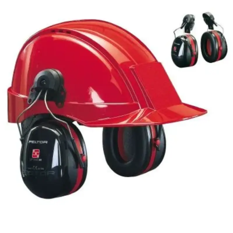 Peltor Optime III Earmuffs with Helmet Mounted