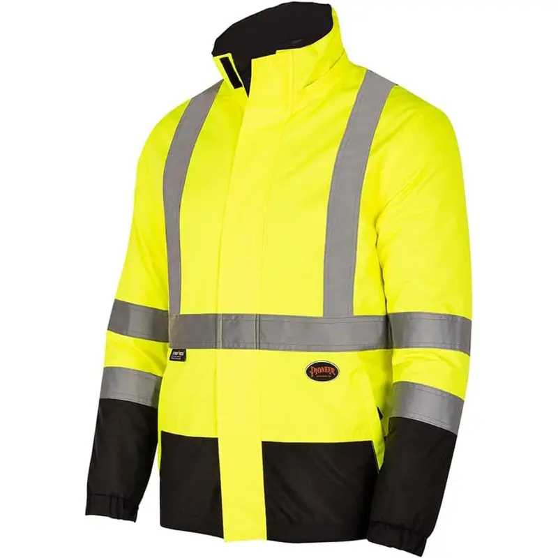 Pioneer Reversible High-Vis Waterproof Safety Jacket