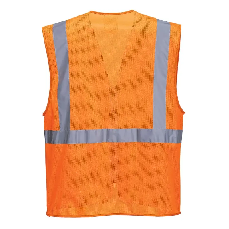 PORTWEST Athens MeshAir Executive Orange High Visibility Vest