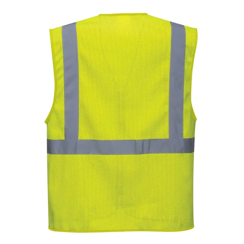 PORTWEST C376 Athens MeshAir Executive Yellow High Vis Vest