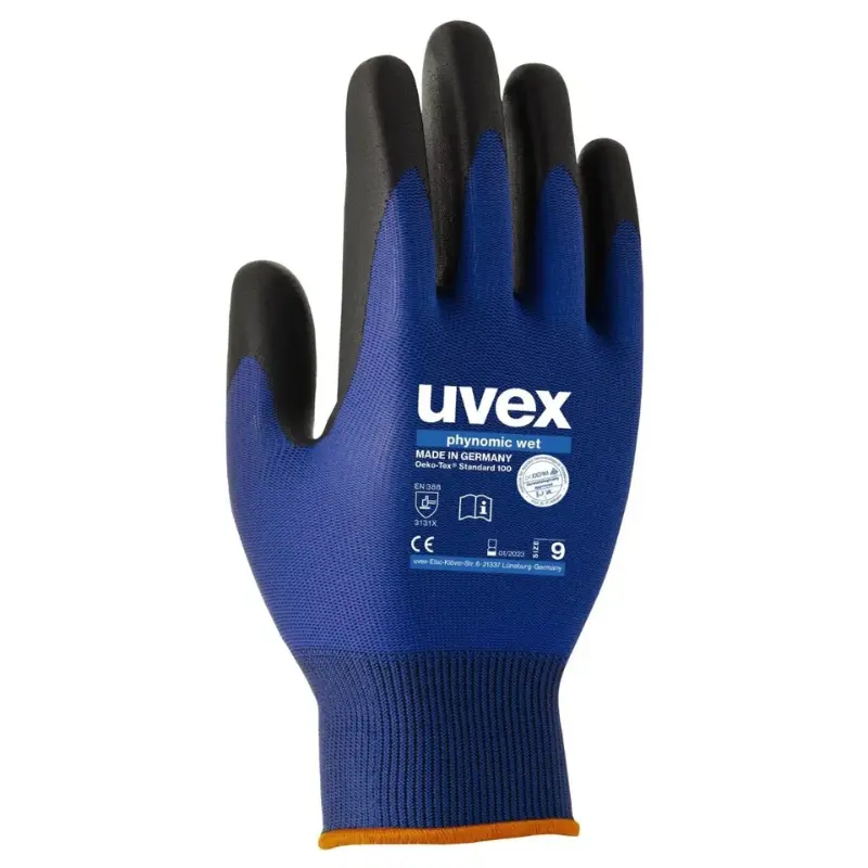 UVEX Phynomic Wet Repellent Safety Glove