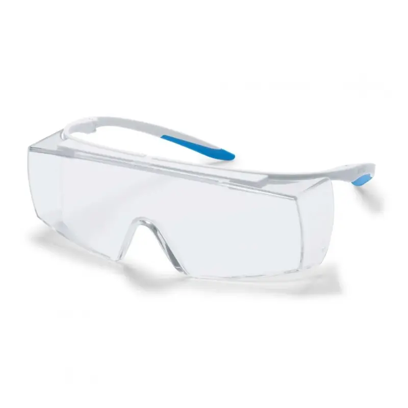 UVEX Super F OTG Safety Glasses Scratch and Chemical Resistant