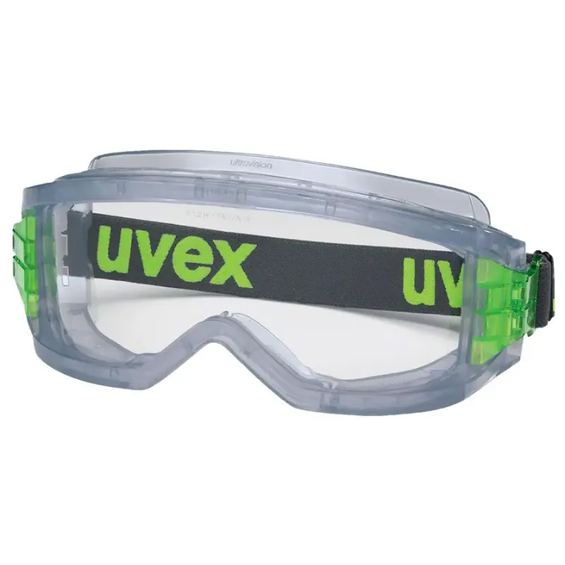 UVEX Ultravision Wide-Vision Goggles with Polycarbonate Clear Lens